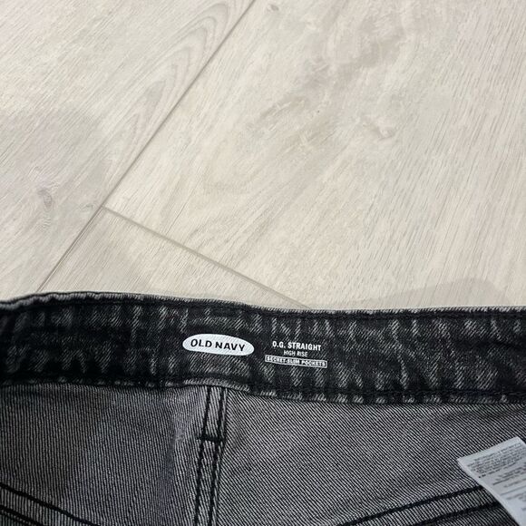 Old Navy O G straight high rise women jeans size 8 - Picture 3 of 8